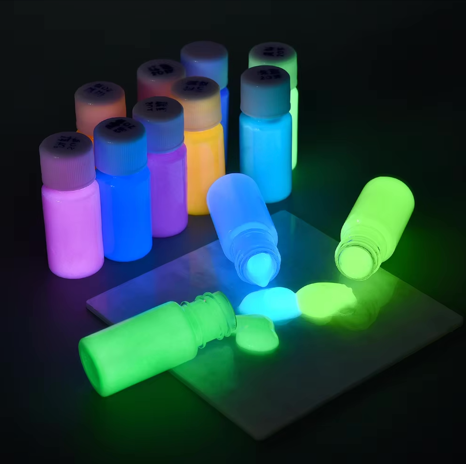 Fluorescent Paint Bottle - Brighten Up Your Creations!